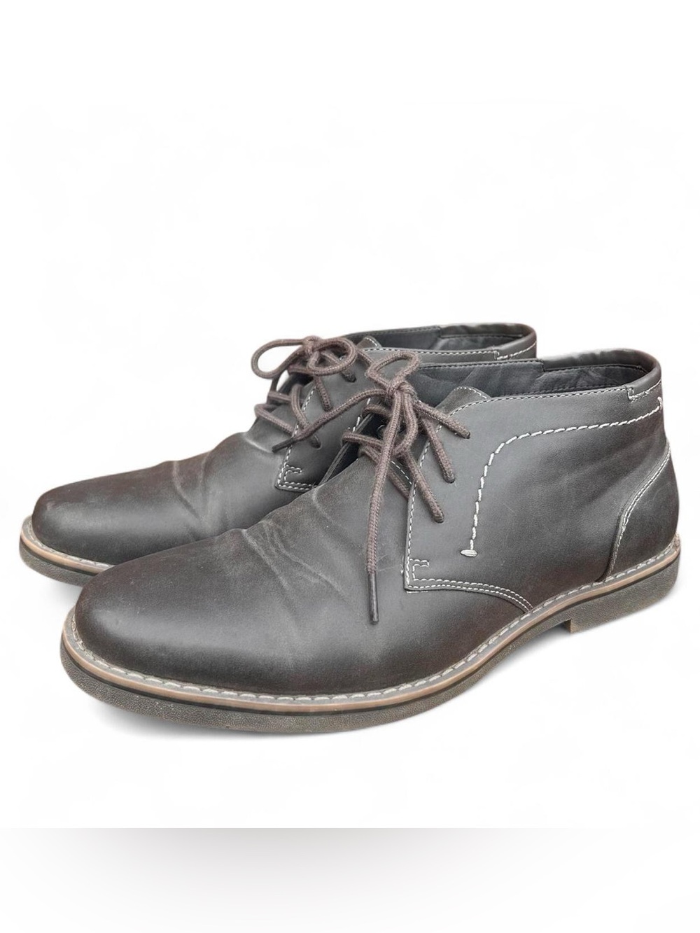 Sonoma Braydon Men's Chukka Boots Gray Business Casual Shoe Work Office 8.5